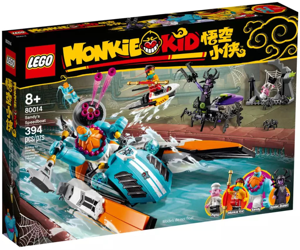 LEGO Monkie Kid 80014 Sandys Schnellboot