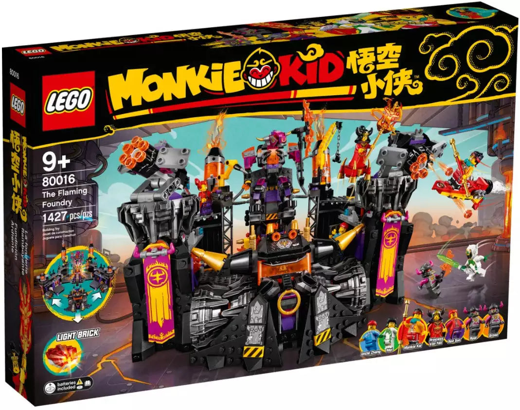 LEGO Monkie Kid 80016 Die glühende Gießerei