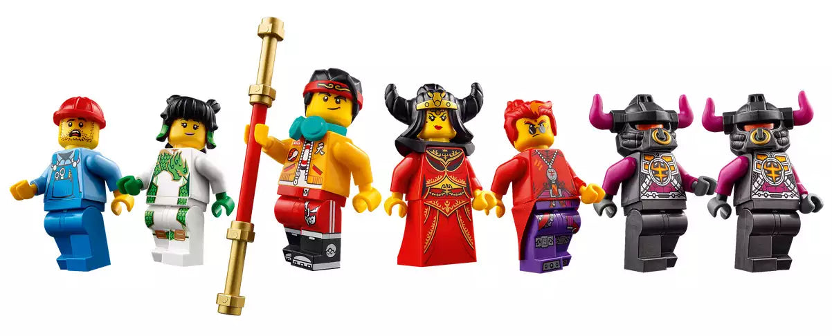 Minifiguren: LEGO Monkie Kid 80016 Die glühende Gießerei