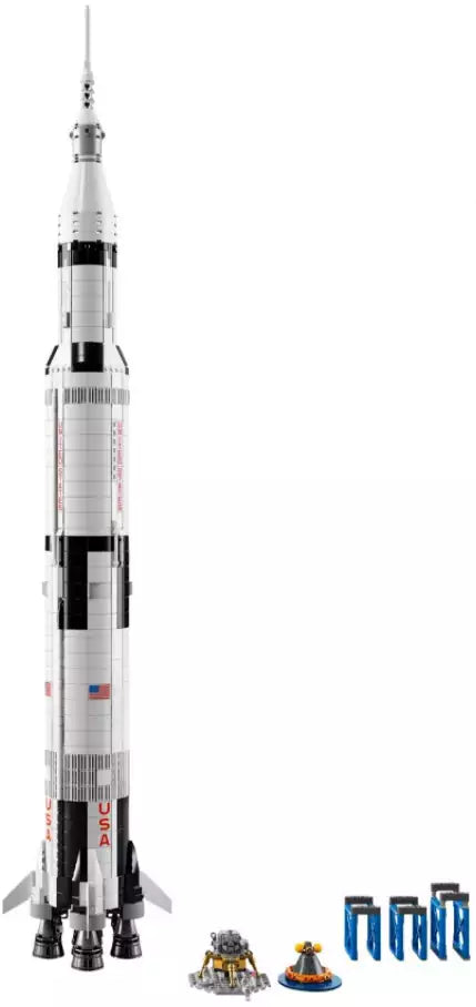 Inhalt: LEGO Ideas 92176 NASA Apollo Saturn V