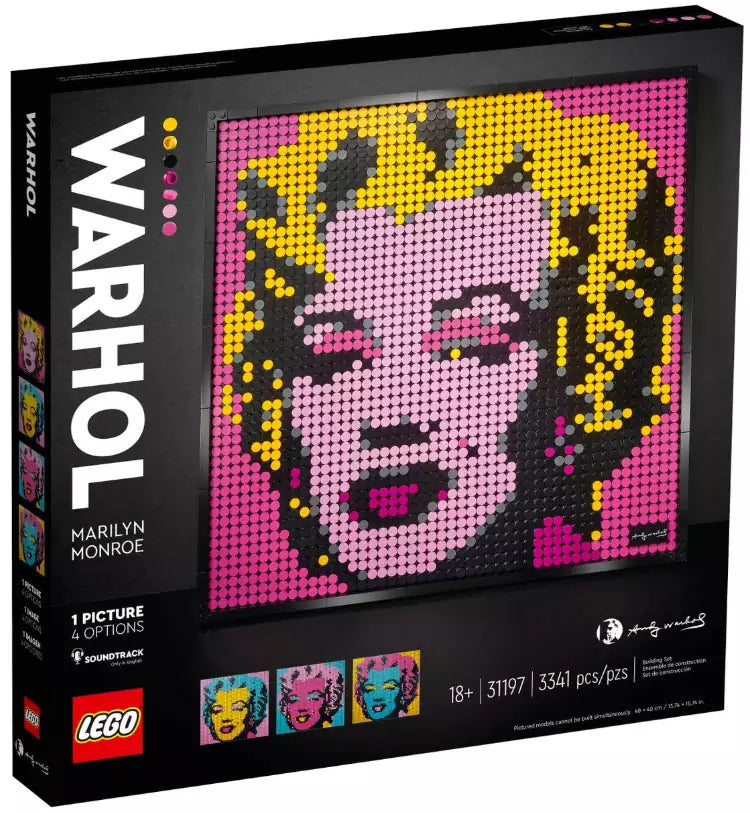 LEGO Art 31197 Andy Warhol's Marilyn Monroe