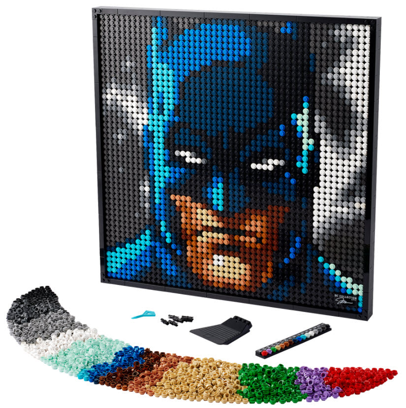 Inhalt: LEGO Art 31205 Jim Lee Batman Kollektion