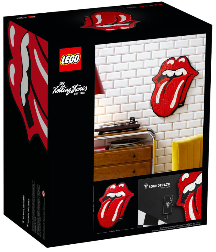 Box Rückansicht: LEGO Art 31206 The Rolling Stones