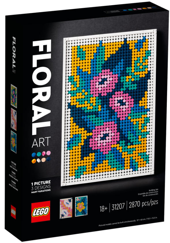 LEGO Art 31207 Blumenkunst