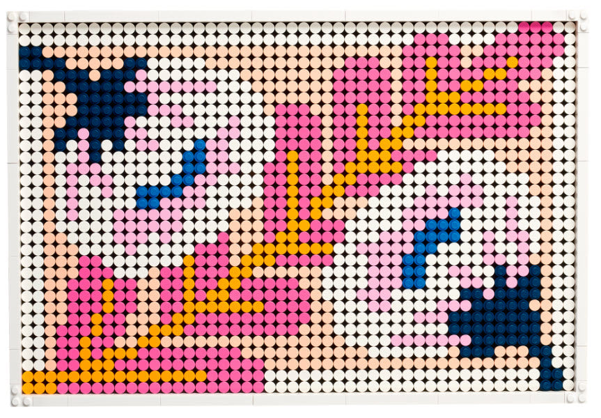 Detail 2: LEGO Art 31207 Blumenkunst