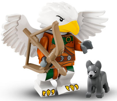 LEGO Dungeons & Dragons Minifiguren 71047-06 Aarakocra-Waldläuferin