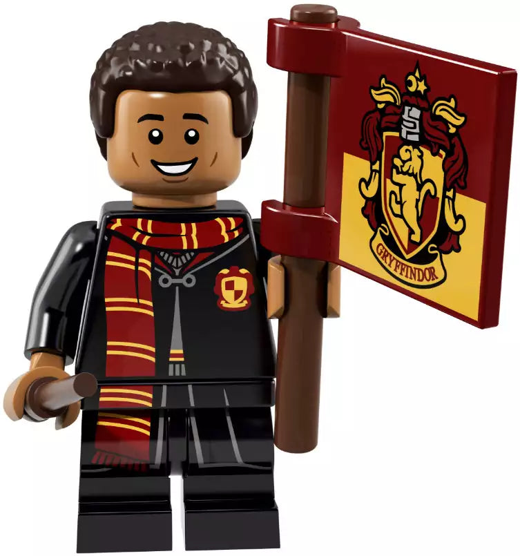 LEGO Harry Potter and Fantastic Beasts Serie 1 Minifiguren 71022-08 Dean Thomas & Gryffindor Flag