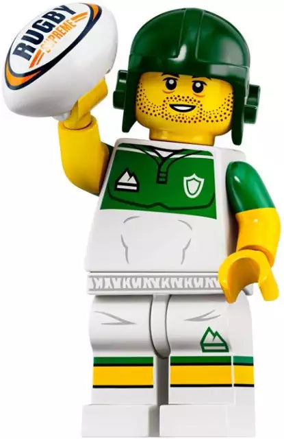 LEGO Minifiguren Serie 19 71025-13 Rugby-Spieler