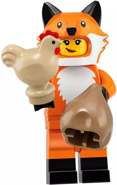 LEGO Minifiguren Serie 19 71025-14 Mädchen im Fuchskostüm