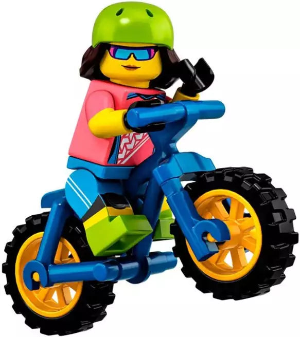 LEGO Minifiguren Serie 19 71025-16 Mountainbikerin