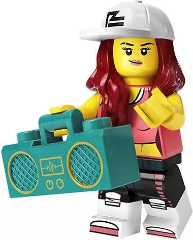 LEGO Minifiguren Serie 20 71027-02 Breakdance-Queen