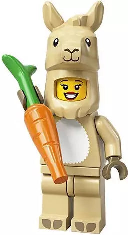 LEGO Minifiguren Serie 20 71027-07 Mädchen im Lamakostüm