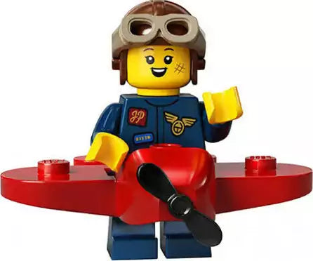 LEGO Minifiguren Serie 21 71029-09 Flugzeug-Mädchen
