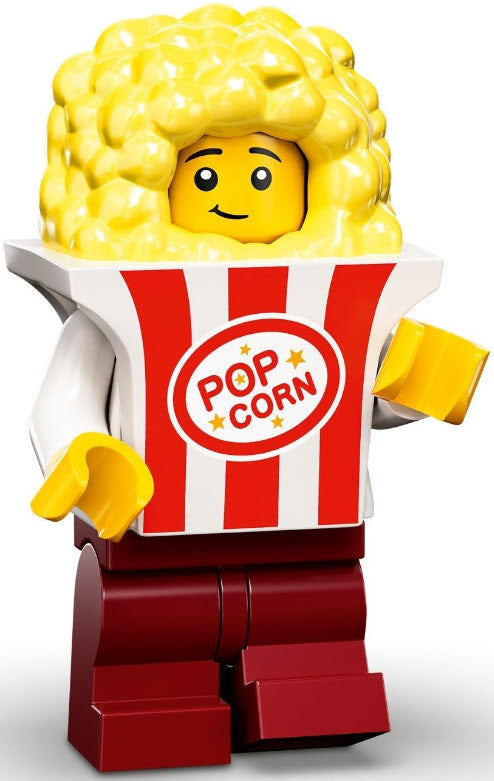 LEGO Minifiguren Serie 23 71034-07 Popcorn-Kostüm
