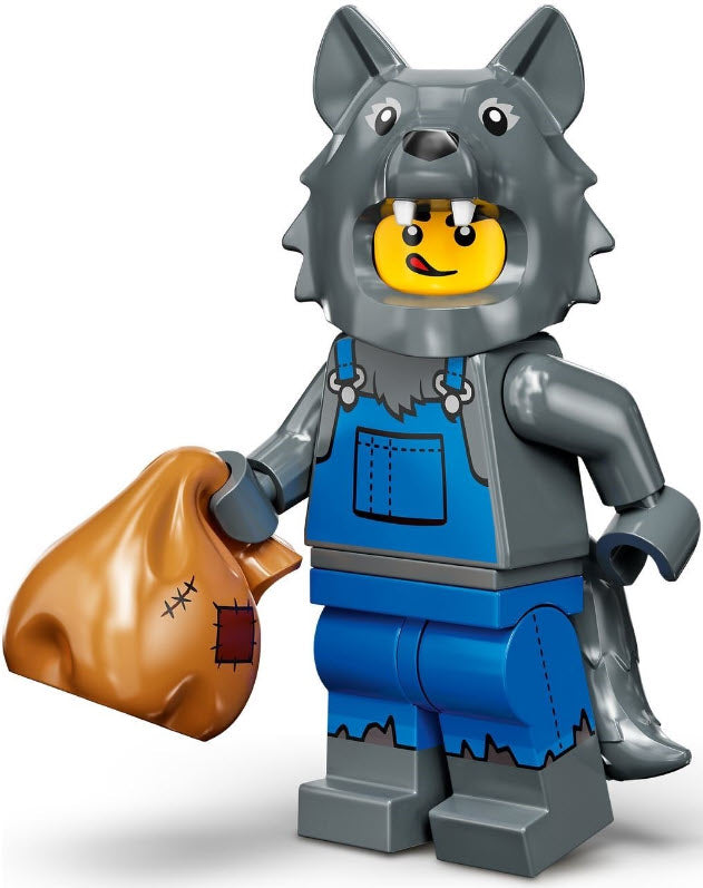 LEGO Minifiguren Serie 23 71034-08 Wolfs-Kostüm