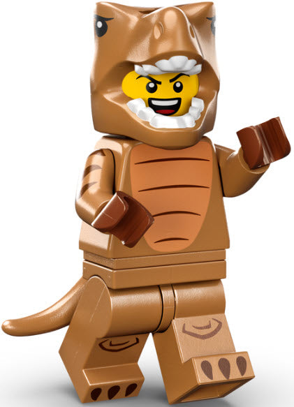 LEGO Minifiguren Serie 24 71037-06 T-Rex-Kostümfan