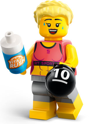 LEGO Minifiguren Serie 25 71045-07 Fitness-Trainerin