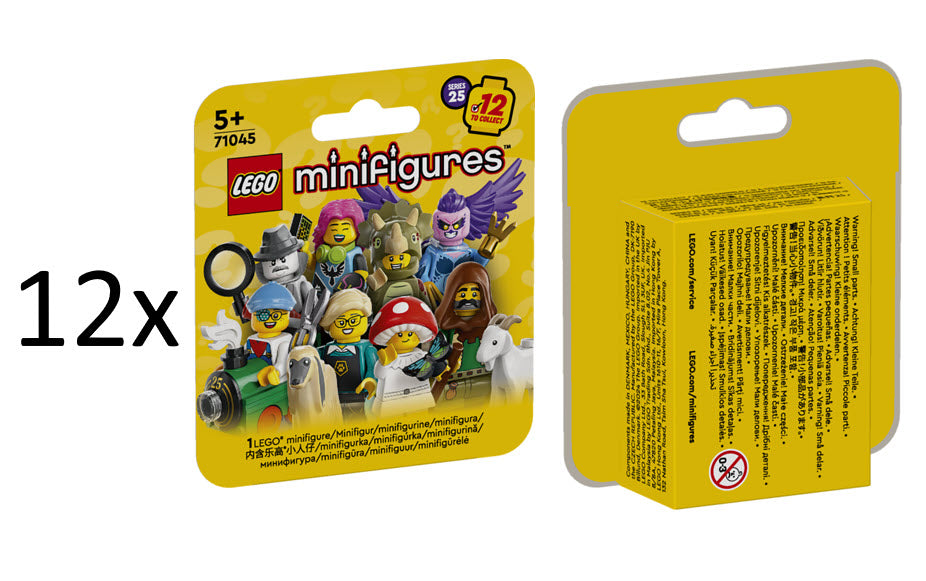 Lieferumfang: LEGO Minifiguren Serie 25 71045 Satz von 12 Minifiguren