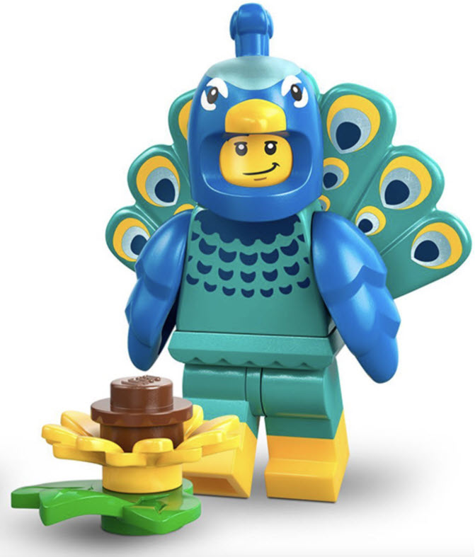 LEGO Minifiguren Tiere Serie 28 71051-01 Pfau