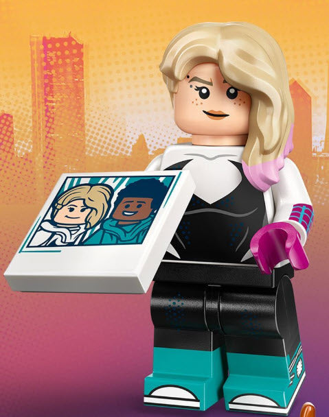 Varianten und Zubehör: LEGO Spider-Man Minifiguren 71050-04 Gwen Stacy/Spider-Gwen