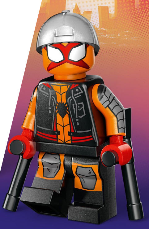 Varianten und Zubehör: LEGO Spider-Man Minifiguren 71050-08 Charlotte Webber/Sun-Spider