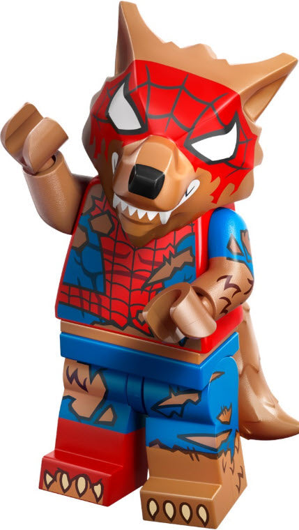 LEGO Spider-Man Minifiguren 71050-12 Peter Parker/Werewolf Spider-Man