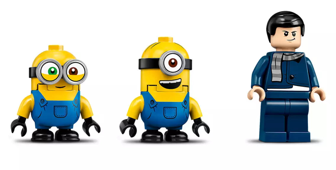 Minifiguren: LEGO Minions 75549 Unaufhaltsame Motorrad-Jagd