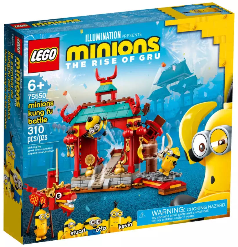 LEGO Minions 75550 Minions Kung Fu Tempel