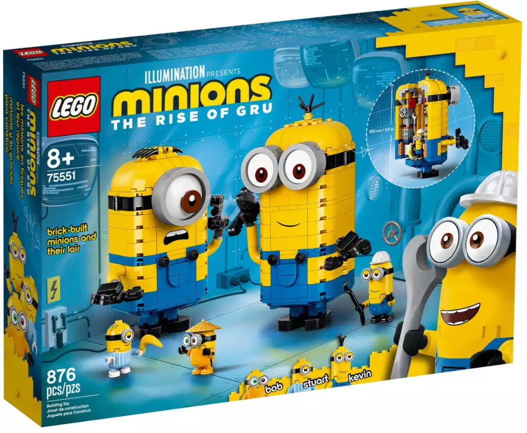 LEGO Minions 75551 Minions-Figuren Bauset mit Versteck