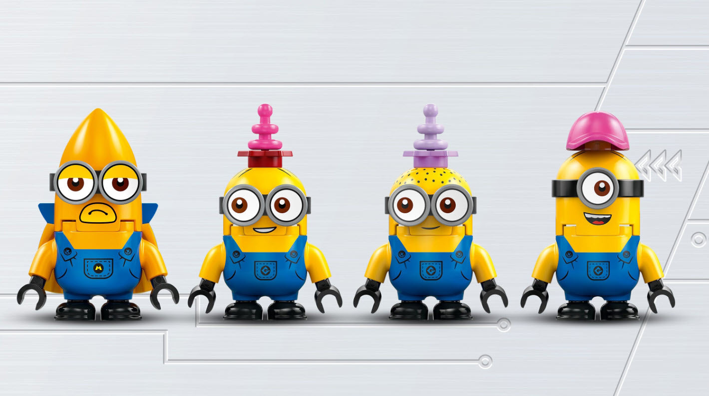 Minifiguren: LEGO Minions 75581 Minions und der Party Bus