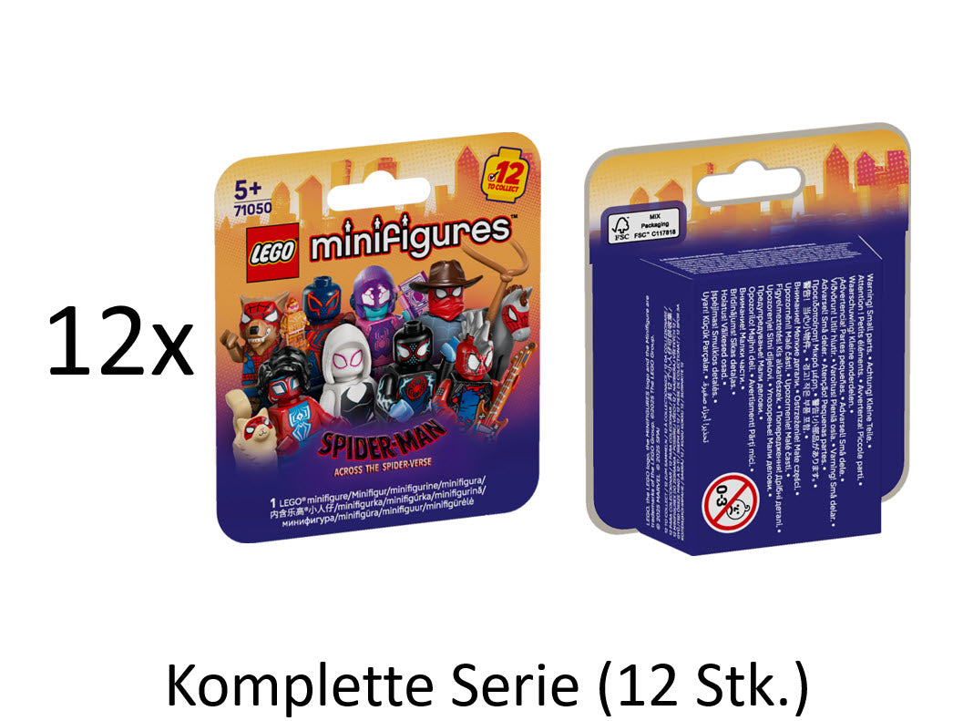 Lieferumfang: LEGO Spider-Man Minifiguren 71050 Satz von 12 Minifiguren