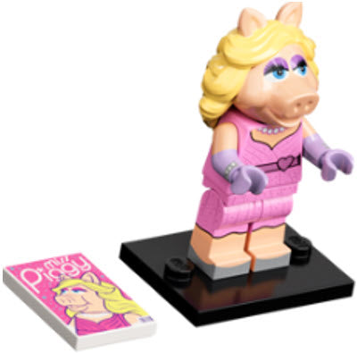 Zubehör: LEGO Die Muppets Minifiguren 71033-06 Miss Piggy