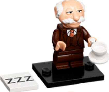 Zubehör: LEGO Die Muppets Minifiguren 71033-09 Waldorf