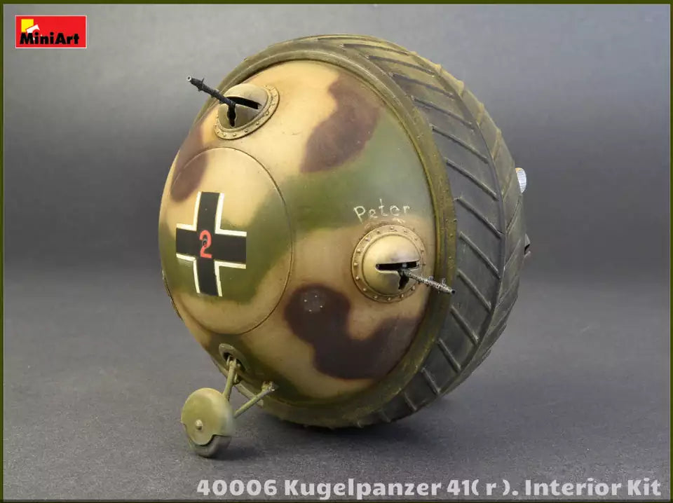 Inhalt: MiniArt 40006 Kugelpanzer 41(r) Interior Kit, 1:35