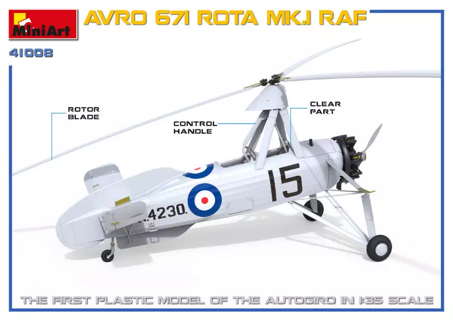 MiniArt 41008 Avro 671 Rota Mk.I RAF, 1:35
