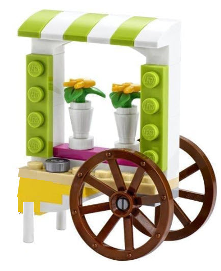 LEGO Split-Sets S400 Blumenverkaufswagen