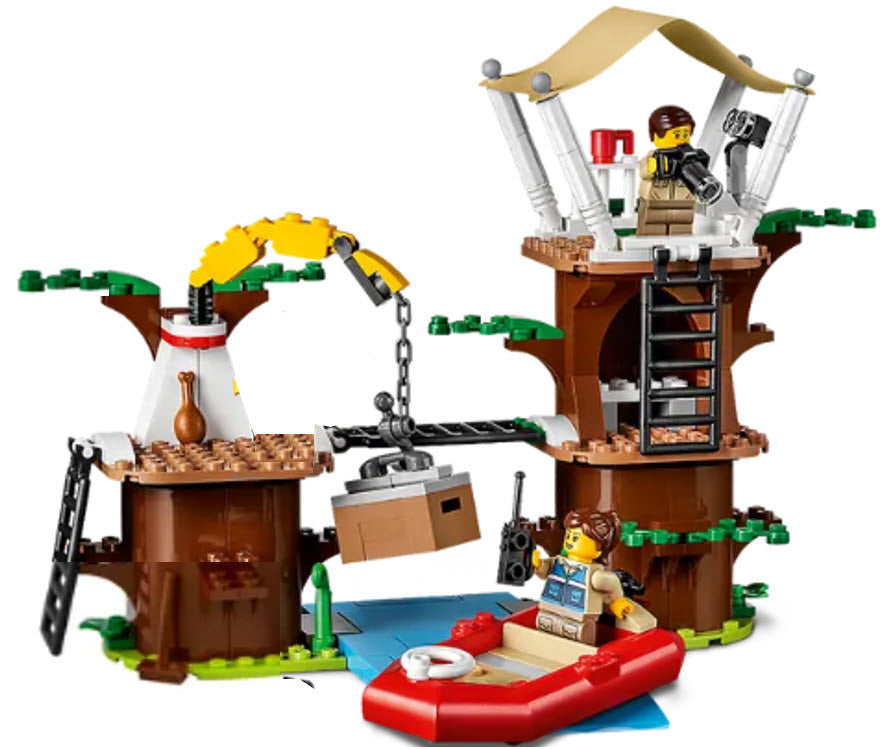 LEGO Split-Sets LEGO Split-Sets S604 Baumhauscamp mit Figuren