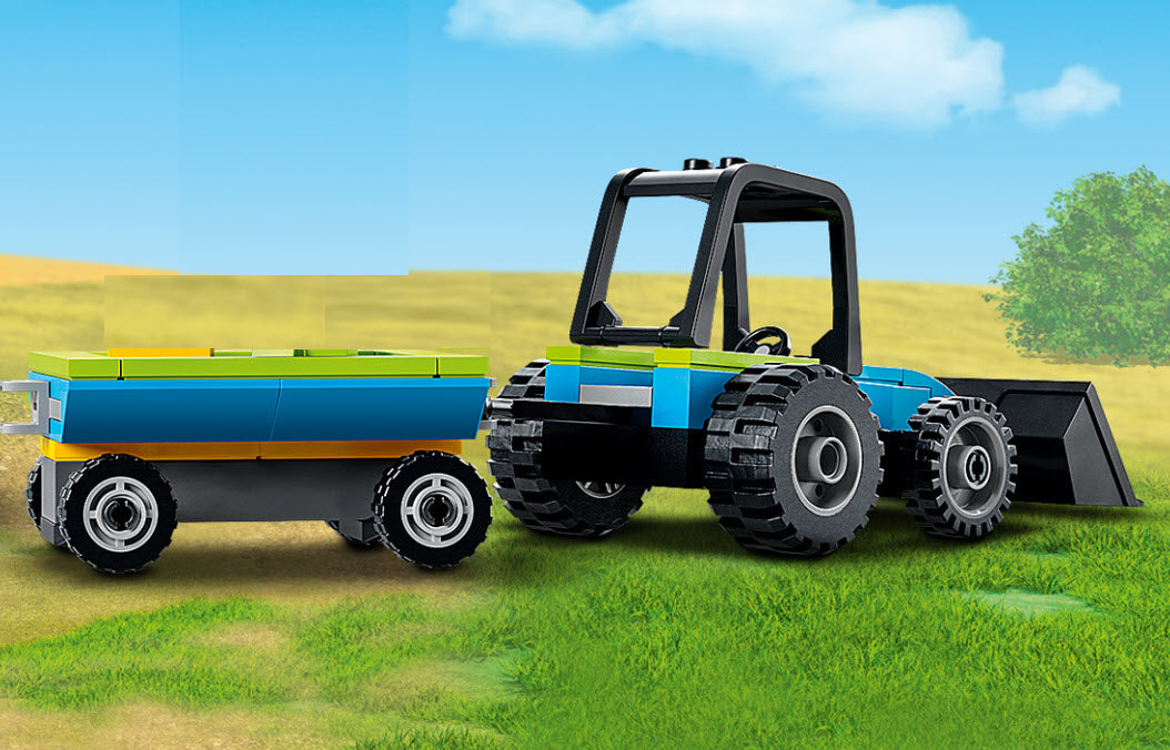 LEGO Split-Sets S605 Traktor mit Anhänger