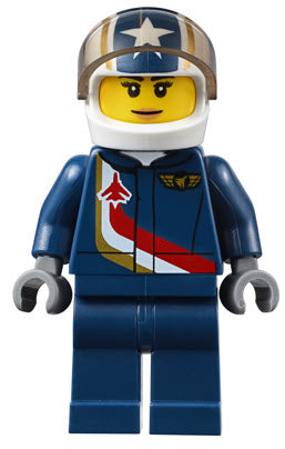 LEGO Split-Sets S613 Düsenjet mit Pilotin