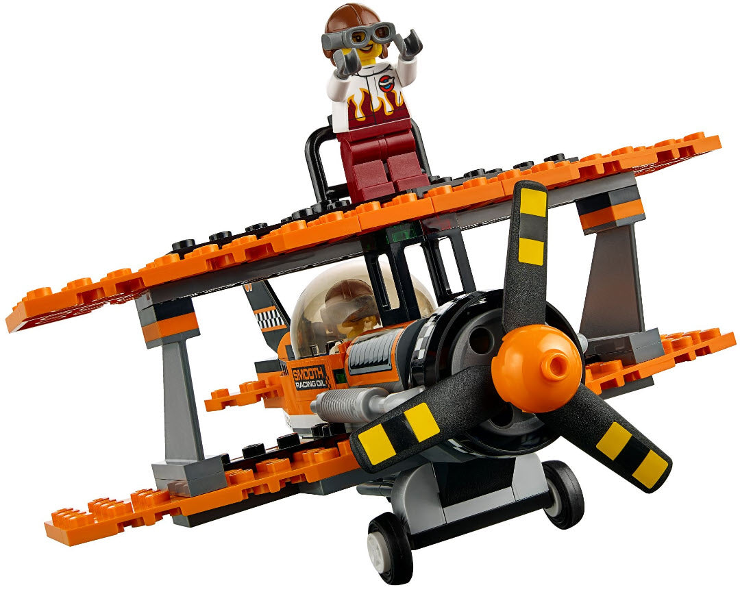 LEGO Split-Sets S615 Doppeldecker mit Pilot und Wingwalker