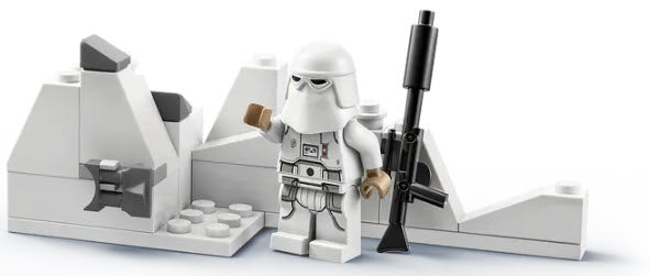 LEGO Split-Sets S754 Star Wars Hoth-Schneegraben mit Snowtrooper