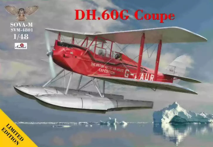 SOVA-M 4801 DH.60G Coupe Polar British expedition, 1:48