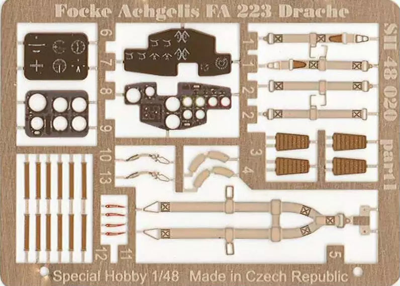 Special Hobby SH48095 Avia VR-1 "Czechslovakian Fa 223 Drache", 1:48