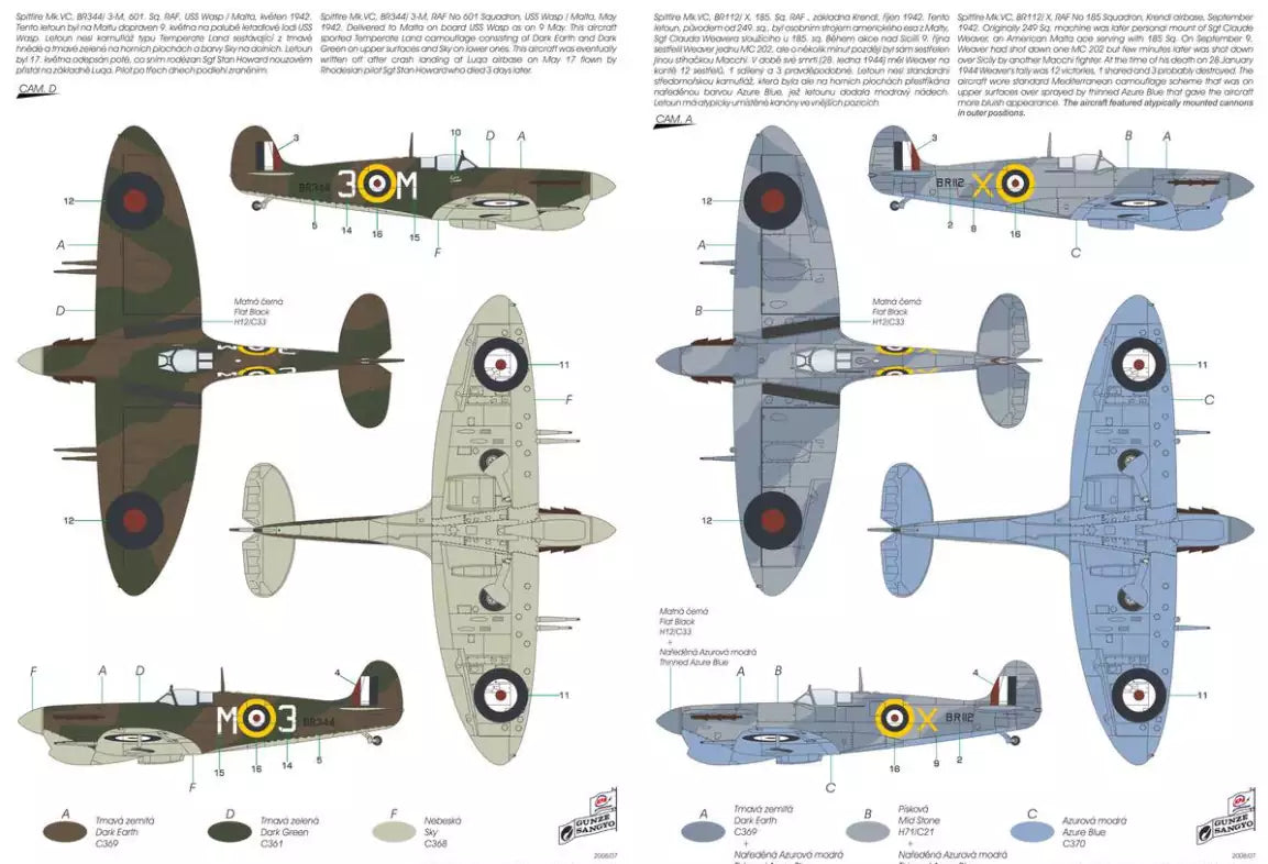 Special Hobby SH48051 Supermarine Spitfire Mk.VC Malta Defenders, 1:48
