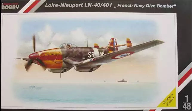 Special Hobby SH48058 Loire Nieuport LN40/401 "French Navy Dive Bomber", 1:48