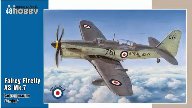 Special Hobby SH48130 Fairey Firefly AS Mk.7 Antisubmarine version, 1:48