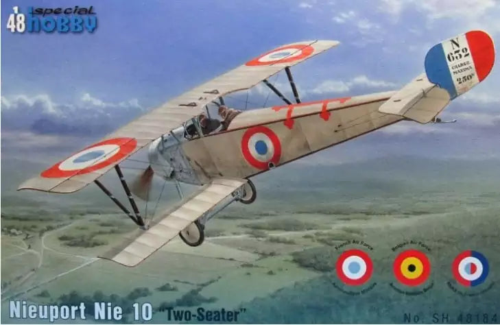 Special Hobby SH48184 Nieuport Nie 10 Two Seater, 1:48