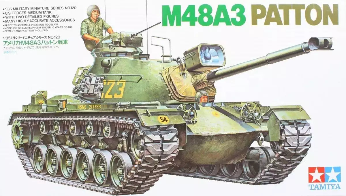 Tamiya 35120 U.S. M48A3 Patton, 1:35