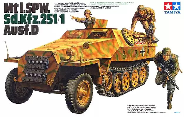 Tamiya 35195 Mtl. SPW Sd.Kfz.251/1 Ausf.D, 1:35
