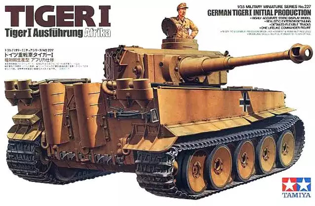 Tamiya 35227 German Tiger I Initial Production Ausführung Afrika, 1:35